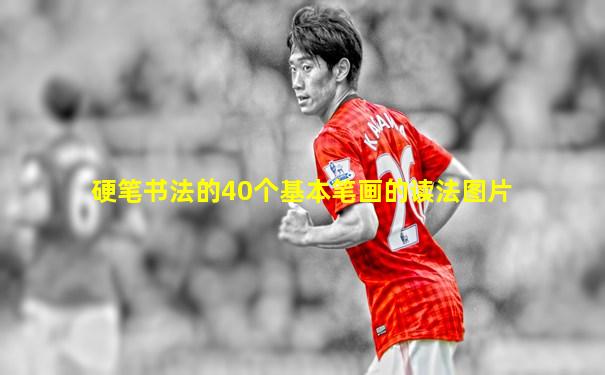 硬笔书法的40个基本笔画的读法图片