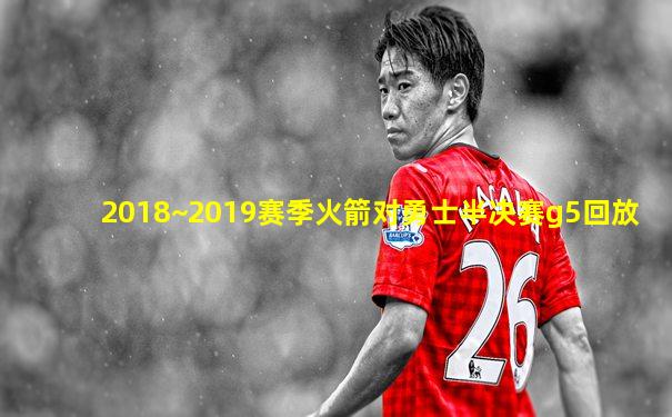 2018~2019赛季火箭对勇士半决赛g5回放