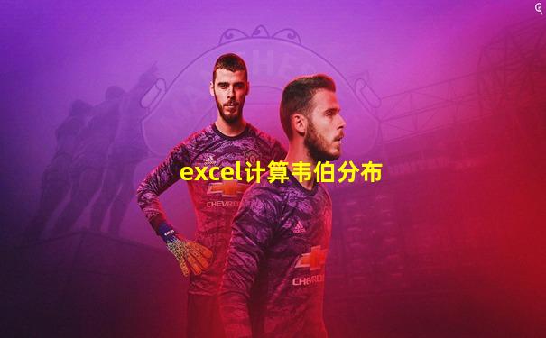 excel计算韦伯分布