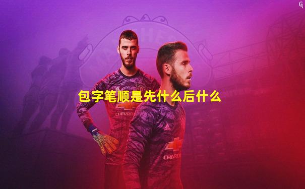 包字笔顺是先什么后什么