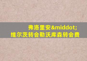 弗洛里安·维尔茨转会勒沃库森转会费