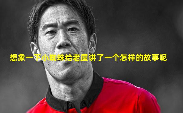 想象一下小蜘蛛给老屋讲了一个怎样的故事呢