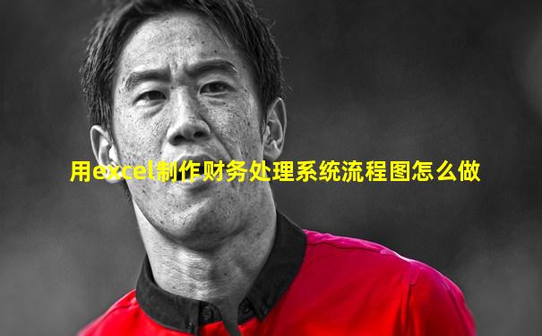 用excel制作财务处理系统流程图怎么做