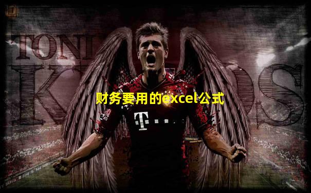 财务要用的excel公式