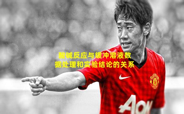 酸碱反应与缓冲溶液数据处理和实验结论的关系